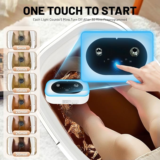 Ionic Foot Bath Detox Machine, Foot Detox Foot Bath Soak Tub - Image 2