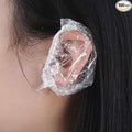100PCS Ear Protector Caps Disposable Elastic Clear Shower Water Ear Covers Large by DNHCLL