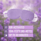 NOVEHA Lavender Self Heating Steam Eye Mask - Image 3