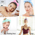 Casoty 10 Pcs Spa Headbands, Makeup Headband - Image 3