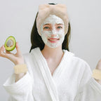 Khaki Spa Headband and Wristband Set-Headband - Image 3