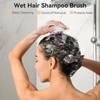 HEETA Scalp Massager Hair Growth, Soft Silicone Scalp Scrubber Shampoo Brush - Image 2