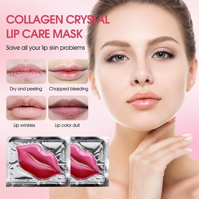 30 pieces of Moisturizing Collagen Crystal Lip Mask - Image 2