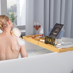 Sen Yi Bao Luxury Bamboo Bathtub Tray - Image 5