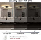 Joossnwell Bathroom Vanity Light Modern Bathroom Lighting Fixture Over Mirror - Image 3