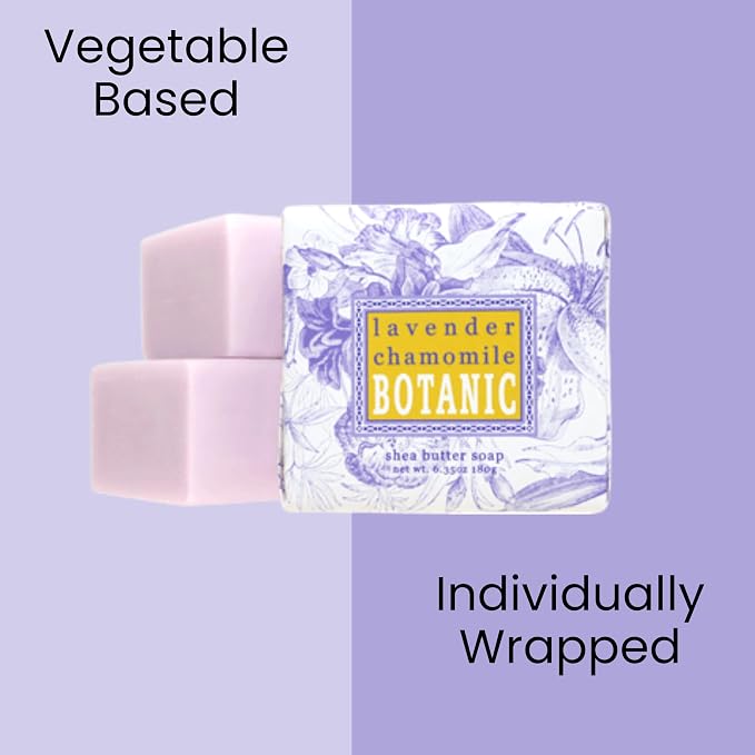 Greenwich Bay Mini Botanical Soap Bars 12 Pack 1.9 oz Each Individually Wrapped - Image 3