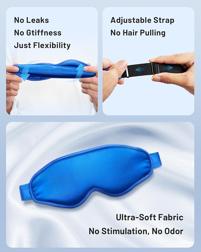 Cooling Eye Mask for Puffy Eyes: Fsa Eligible Items Hsa, Face Ice Eye Pack for - Image 5