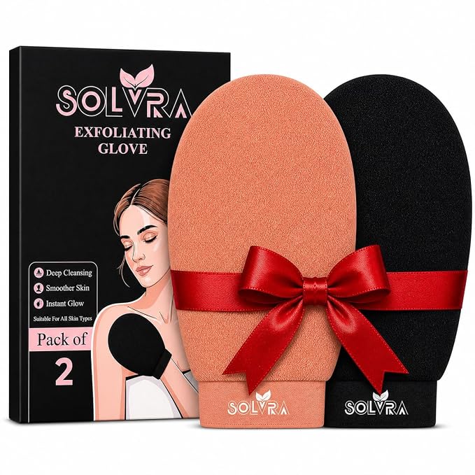 Exfoliating Gloves –100% Vegan Viscose Kessa Mitt by Unknown
