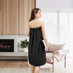 GOSCHE Towel Wrap for Women, Adjustable Shower Wrap Towel - Image 4