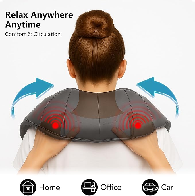 MagicMakers Shiatsu Neck Massager - Image 9