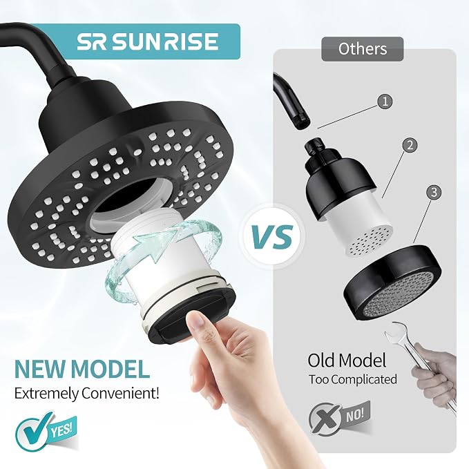 SR SUN RISE Filtered Shower Head - Image 5