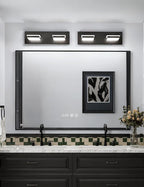 VOLISUN Modern Bathroom Vanity Light Fixtures, Matte Black LED Bathroom - Image 5