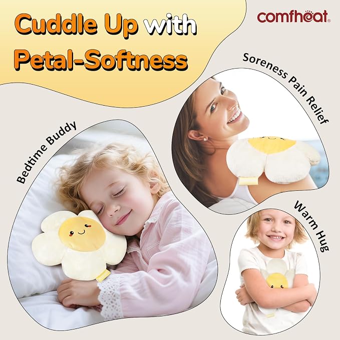 Microwave Heating Pad for Pain Relief, Moist Heat Pack Hot Compress for Period - Image 5