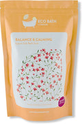 Eco Bath London Balance and Calming Epsom Salt Bath Soak – Pouch 2.2 LB | Made by EcoBathLondon