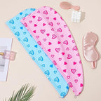 Unicorn Castle Microfiber Hair Towel - Image 6
