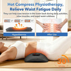 3-in-1 Rechargeable Heated Back Massager, Mothers Day Pillow Gifts - Image 5
