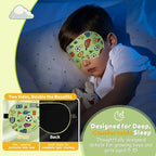Kids Silk Sleep Mask – 100% Mulberry Silk Eye Cover, Kid Eye Mask - Image 4