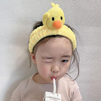 Funny Cat Headband for Women, Cute Animal Duck Frog Dinosaur Snail Kawaii Spa - Image 2