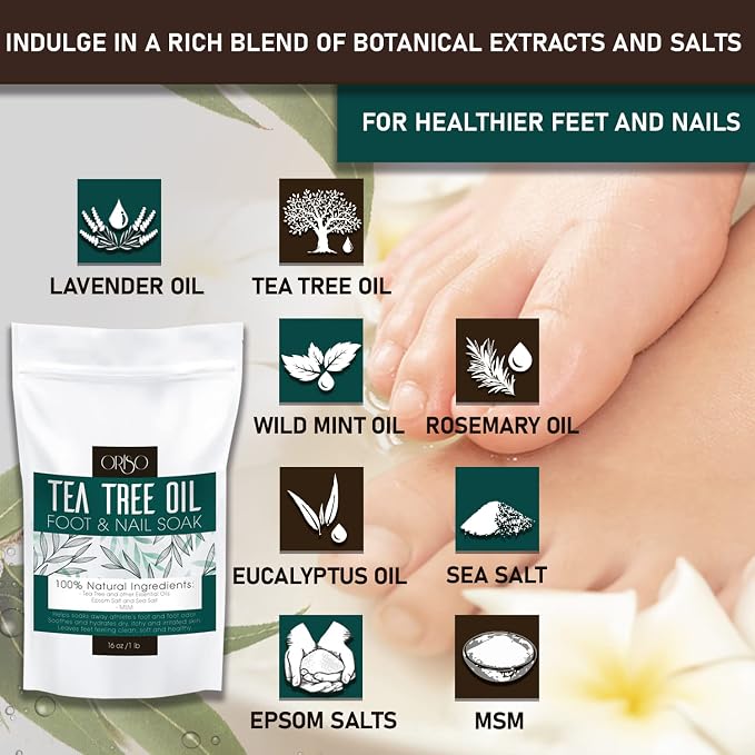 Tea Tree Oil Foot Soak - Image 3