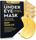 20Pcs/10Pairs Under Eye Patches Gold by Bukamkom