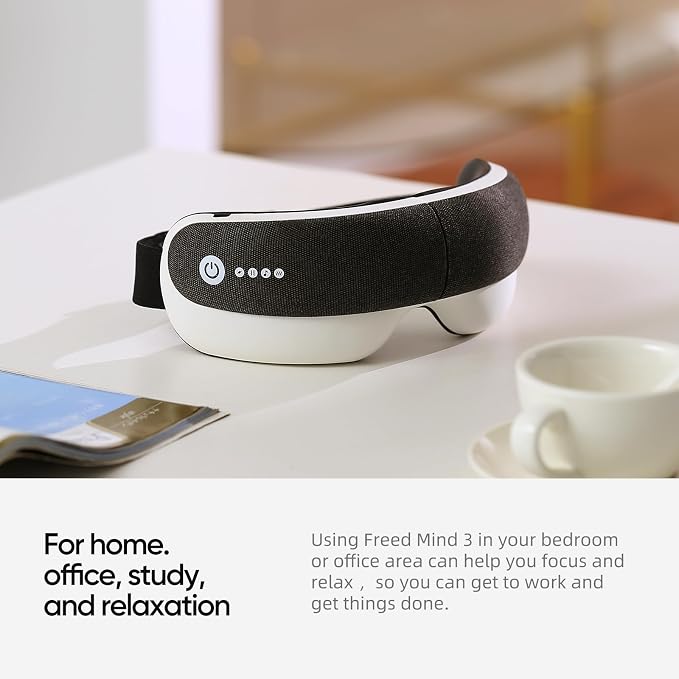 Freed Mind 3 Eye Massager & Bluetooth Heat Sleep mask, Father Gift Sets |with - Image 6