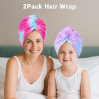 Unicorn Castle Microfiber Hair Towel - Image 3