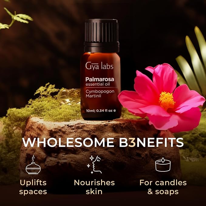 100% Pure Palmarosa Essential Oil - Image 5