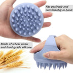 Silicone Hair Scalp Massager Shampoo Brush Scalp Scrubber Hair Washing Brush - Image 3