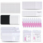 Press On Nail Tool Kit with Everything, Bebbtiy Nail Prep Tool Disposable by Unknown