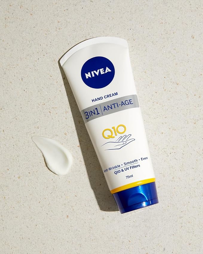 NIVEA Rejuvenating Hand Cream Anti-Age Care Q10 100 ml - Image 2