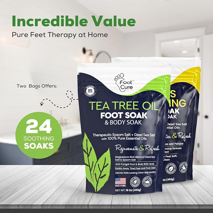 FOOT CURE Tea Tree & Citrus Foot Soak - Image 5