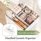 Amazer Bamboo Makeup Organizer Cart - Image 3