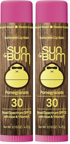 Sun Bum SPF 30 Sunscreen Pomegranate Lip Balm by SunBum