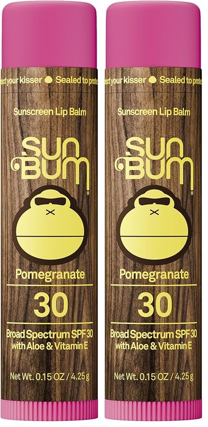 Sun Bum SPF 30 Sunscreen Pomegranate Lip Balm by SunBum