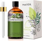 Oregano 3.38fl.oz Essential Oil, PHATOIL Pure Aromatherapy Oils by PHATOIL