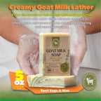 Honey Sweetie Acres Basil, Sage & MInt Goat Milk Soap - Image 3
