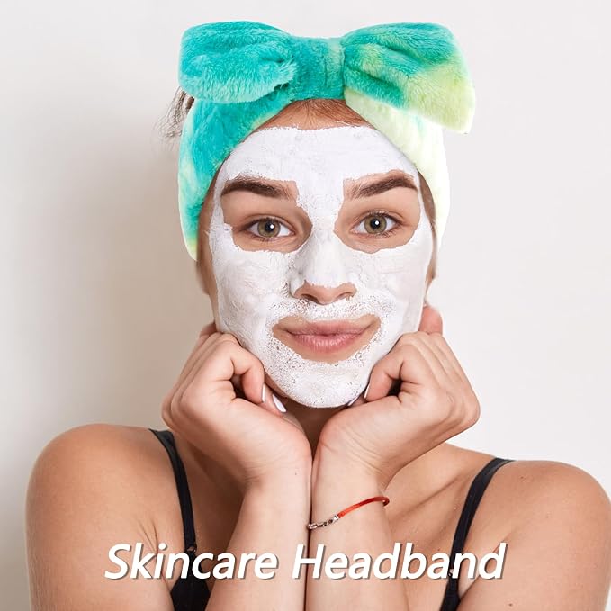 VELSCRUN Spa Headband, Makeup Face Wash Skincare Headbands, Stuff - Image 4