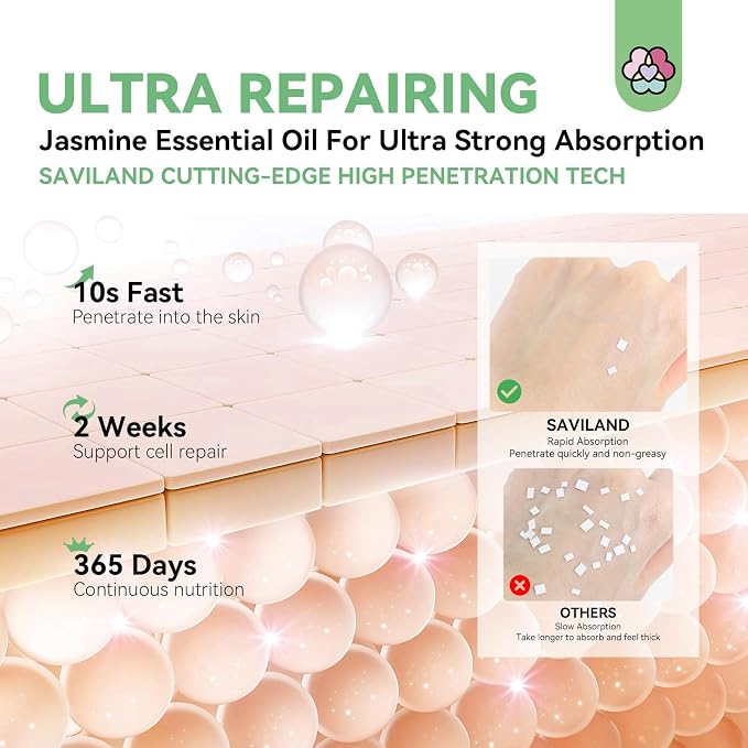 SAVILAND Jasmine Essential Oil for Cuticle Nails Hands: Ultra Repairing Cuticle - Image 5