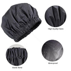 Shower Cap for Women Reusable Waterproof, Large Bath Cap - Image 3