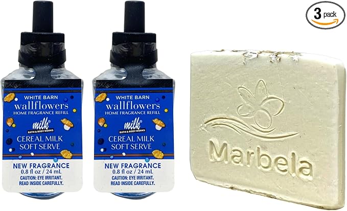 Bath & Body Works Cereal Milk Soft Serve 2 Wallflowers Home Fragrance Refill by BathBodyWorks