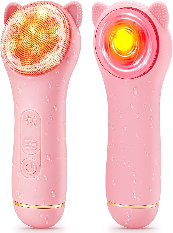 Facial Cleansing Brush Rechargeable, Waterproof Face Scrub Brush by Unknown