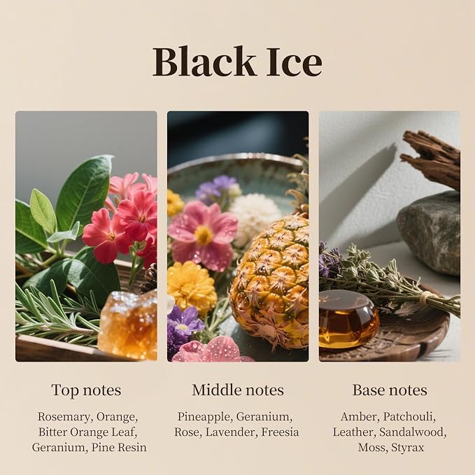Black Ice Essential Oils for Waterless Scent Diffusers, Reed Diffuser Oil Refill - Image 4