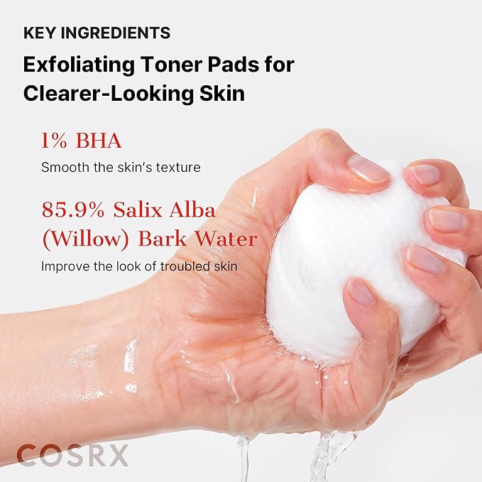 COSRX BHA Toner Pads, 70 Sheets, Exfoliating Pads - Image 4
