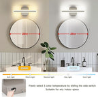 JUSHENG Brushed Nickel Vanity Lights - Image 4