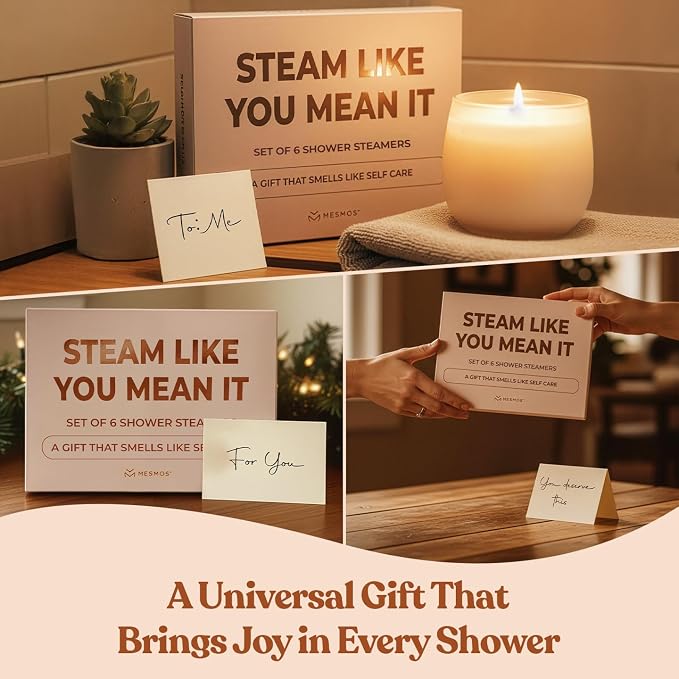 MESMOS 6 Assorted Shower Steamers Aromatherapy, Self Care Gifts - Image 7