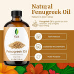 SVA Fenugreek Oil 4oz Premium Carrier Oil - Image 2