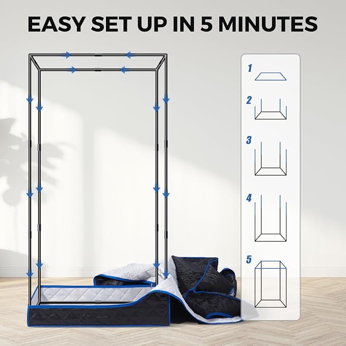 Portable Full Size Infrared Sauna - Image 5