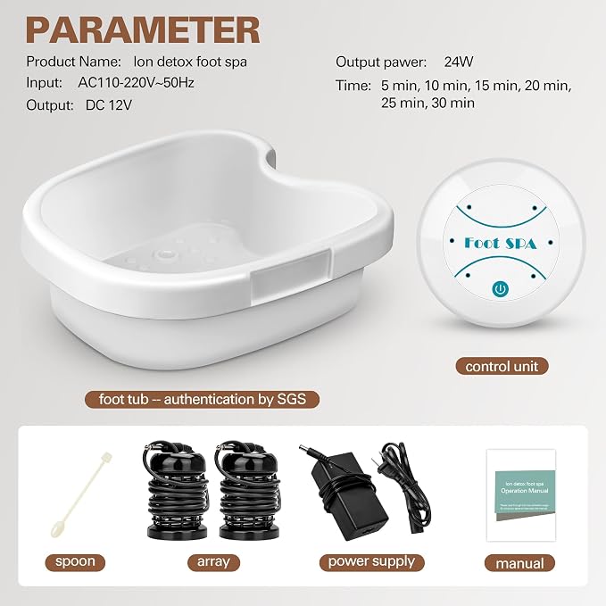 Ionic Foot Bath Detox Machine - Image 6