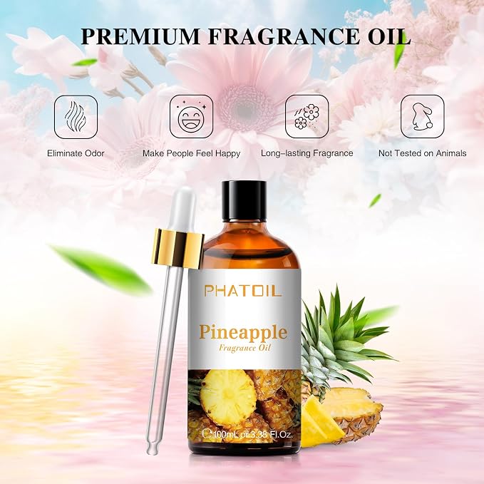 PHATOIL 3.38FL.OZ Pineapple Fragrance Oils - Image 3