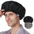 Years calm Men Shower Cap Reusable Waterproof, Dual-Layer Design, Double-Sided by Yearscalm